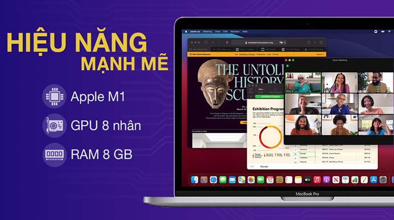Laptop có hiệu năng mạnh mẽ